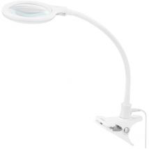 Physa - Magnifying Lamp Magnifying Glass Lamp 30 LEDs Table Clamp 5 dpt 6.15 w