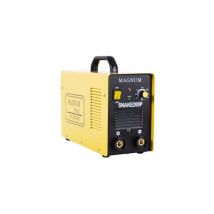 Soldadora inverter Magnum Snake 200P 200A, ideal para trabajos de soldadura en acero y aluminio, potencia de 200A, diseño compacto, eficiente,