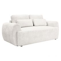 Mahina - 2-sitzer einzelsofa - aus bouclé-stoff - beige