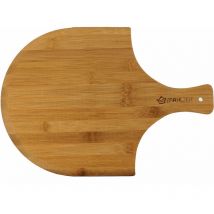 Mahlzeit - Pala de madera de bambú para pizza, 28,5 x 40 cm, pala para pizza, tabla de bambú