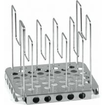 Mahlzeit - Sous Vide Gitter aus Edelstahl inkl. 6 Halterungen Verstellbar