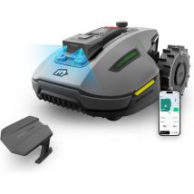 Mammotion YUKA Mini 800 Mähroboter mit Garage, ohne Begrenzungskabel, NetRTK+3D Vision, Auto-Kartierung, Empf. 800m², Max. 1000 m², Schnitthöhe 20-60