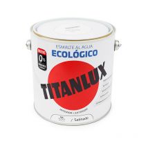 Titan - mail Écologique à Base d'Eau Blanc Satiné 2,5L lux 01T056625