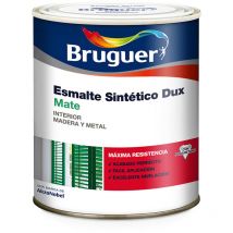 Dux peinture noir mat0,75l bruguer.