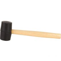 Maillet de carreleur en caoutchouc noir, 0,22 kg - Centrale Brico