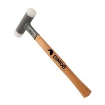 Dimos - Maillet anti-rebond nylon ø 40 mm, embouts rond et chanfreiné 185533