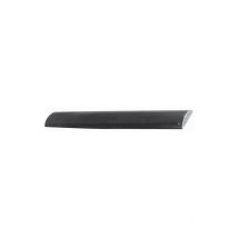 Deco Fer Forge - Profilé demi rond pour bague volute - Longueur 2000mm en plat de 14x4mm - Fer forgé - à souder