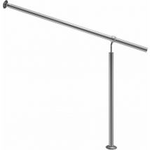 Main courante acier inoxydable intérieur extérieur escalier taille au choix 100 cm