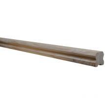 Main Courante Bois Mouluree Frene 50x50 Longueur 300 Cm