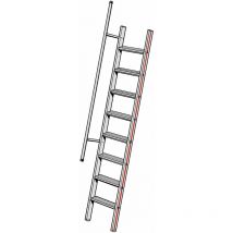 Corrimano di 1.25m per scala semplice - 51400