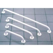 Barre de maintien – 30 cm – Métal blanc – Charge max 120 kg – Salle de bain