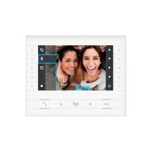 BPT – 62100560 – Vidéophone mains-libres FUTURA IP blanc – Alimentation électrique, Type d'interphone, Type de bâtiment, Type de contrôle, Type de 