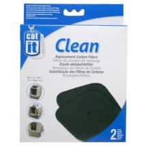 Recharge 2 filtres charbon pour maison de toilette