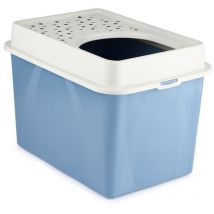 Berty Eco Blue - bac à litière pour chat - Rotho