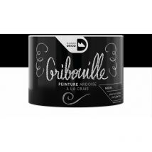 Gribouille pintura pizarra negra mate 0,25 l - Maison Deco