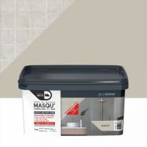 Intonaco per mascheratura per pareti e piastrelle, ciottolo, 4 kg - Maison Deco