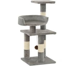 Furniture Limited - Albero per Gatti con Tiragraffi in Sisal 65