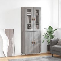 Maison Exclusive - Furniture Limited - Aparador alto madera contrachapada gris