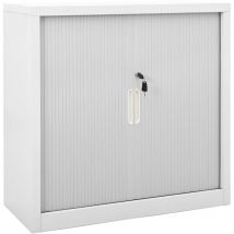Furniture Limited - Armadio con Ante Scorrevoli Grigio 90x40x90
