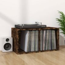 Prolenta Premium - Furniture Limited - Boîte de rangement à disques vinyle Chêne