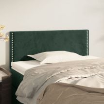 Furniture Limited - Cabecero de terciopelo verde oscuro