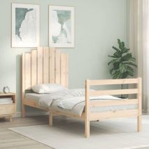 Prolenta Premium - Furniture Limited - Cadre de lit sans matelas bois massif