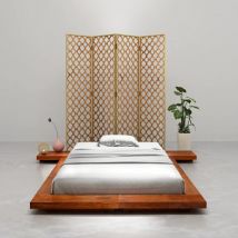 Furniture Limited - Cadre de lit Futon japonais sans matelas Bois