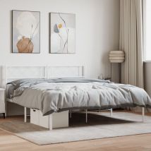 Prolenta Premium - Furniture Limited - Cadre de lit métal sans matelas et tête de