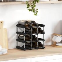 Furniture Limited - Casier à bouteilles pour 12 bouteilles Noir