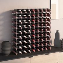 Furniture Limited - Casier à bouteilles pour 72 bouteilles Marron