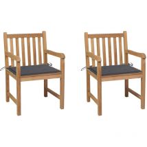 Prolenta Premium - Furniture Limited - Chaises de jardin lot de 2 et coussins