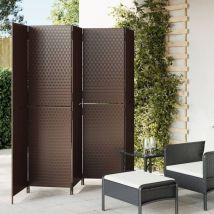Prolenta Premium - Furniture Limited - Cloison de séparation 5 panneaux marron