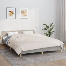 Furniture Limited - Coperta Ponderata Crema Chiaro 220x240 cm 15