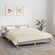 Maison Exclusive - Furniture Limited - Couverture lestée Crème clair 220x230 cm 15