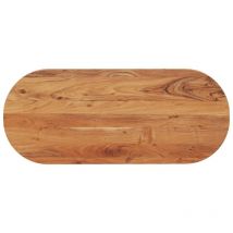 Furniture Limited - Dessus de table 100x40x3,8 cm ovale bois