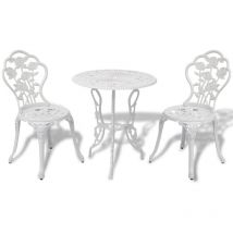 Prolenta Premium - Furniture Limited - Ensemble de bistro 3 pcs Aluminium coulé