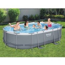 Furniture Limited - Ensemble de piscine Power Steel Ovale