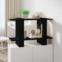 The Living Store - Furniture Limited - Estantería/divisor de espacios negro 80x30x51