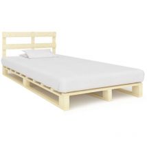 Furniture Limited - Estructura cama palets sin colchón madera