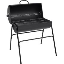 Prolenta Premium - Furniture Limited - Gril à baril avec 2 grilles de cuisson Noir