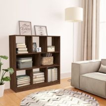 The Living Store - Furniture Limited - Libreria Rovere Marrone 97,5x29,5x100 cm in