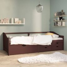 Prolenta Premium - Furniture Limited - Lit de repos 3 places sans matelas Bois de