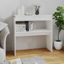 Kalisse - Furniture Limited - Mesa consola madera de ingeniería blanca