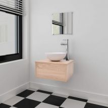 Furniture Limited - Meubles de salle de bains trois pièces Beige