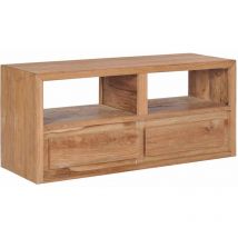 True Deal - Furniture Limited - Mobile Porta tv 90x30x40 cm in Legno Massello