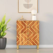 Maison Exclusive - Furniture Limited - Mobiletto Marrone e Nero 60x33,5x75 cm Legno