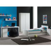 Furniture Limited - Mobiletto per Scrivania Lara con 2 Cassetti