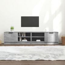 Kalisse - Furniture Limited - Mobili tv 2 pz Grigio Cemento 80x35x36,5cm in