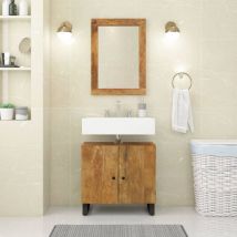 Furniture Limited - Mueble de lavabo madera mango y madera