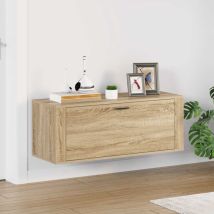 Furniture Limited - Mueble zapatero pared contrachapada roble